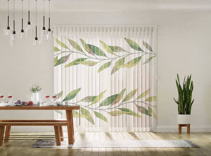 Ideas para usar cortinas verticales en tu estancia